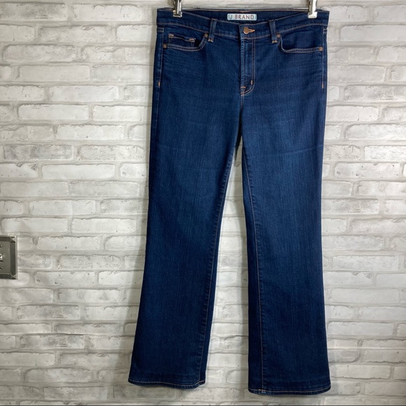 J Brand Women's Boot Leg 118 Mid Rise Jeans Size 31 - Picture 4 of 16